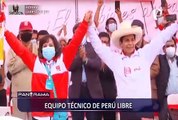 Perú Libre: el equipo técnico de Pedro Castillo