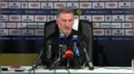 38e j. - Galtier : "Je n’ai pris aucune décision concernant mon avenir"