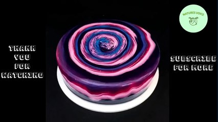 Most Satisfying Glaze Cake Decorating