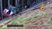 Italie - Le bilan de la chute d'une cabine de téléphérique s'alourdit avec 14 morts et un blessé grave à Stresa, station balnéaire du Piémont sur les rives du lac Majeur