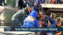 Tim SAR Temukan 3 Jenazah Korban Kapal Tenggelam di Perairan Kuala Tungkal, Jambi
