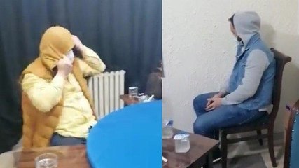 Kumar operasyonunda polisi gören camdan atladı