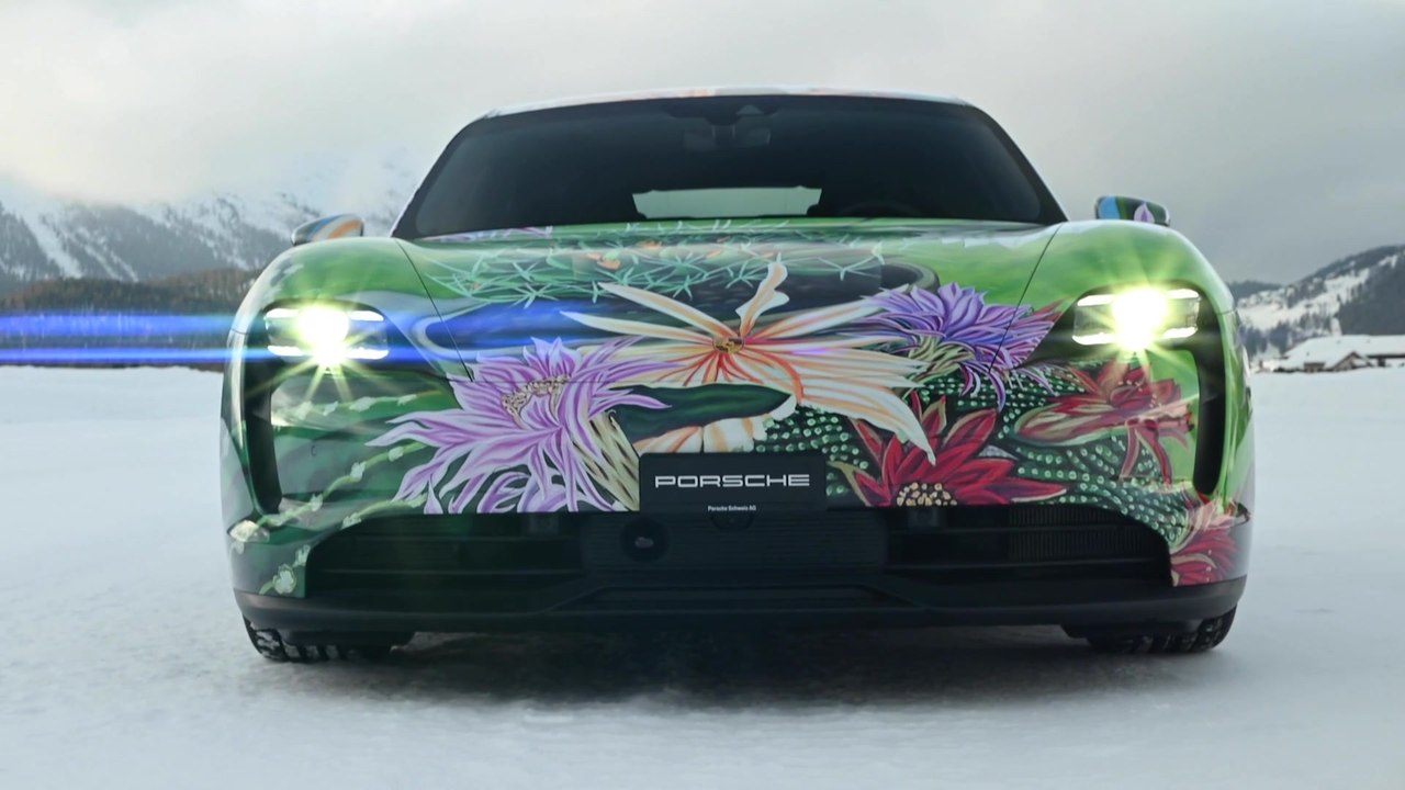 Porsche Taycan Artcar - Interview - 4 Questions to Richard Phillips