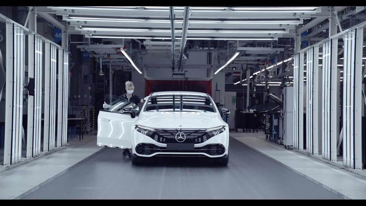 Start of production of the EQS at Factory 56 - Final Control in the Finish-Line