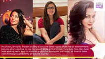 Glitter, geek and bold Hina Khan, Divyanka Tripathi, Flora Saini and their diverse sexy photos wow