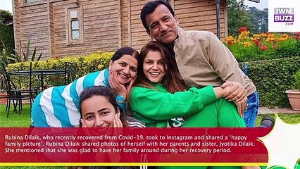 Rubina Dilaik shares ‘happy family picture’ post recovery, fans love it