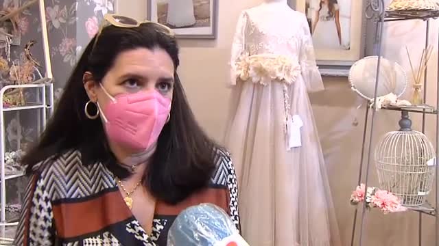 El sector de las comuniones reactiva su actividad tras meses de parón por la pandemia