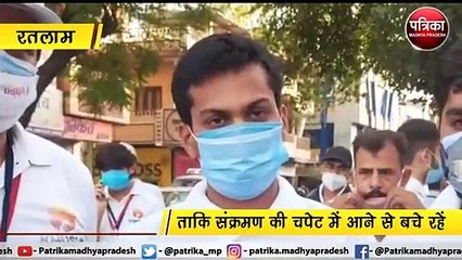 रतलाम  :  स्टीम से सुरक्षित रहेंगे कोरोना वॉरियर्स