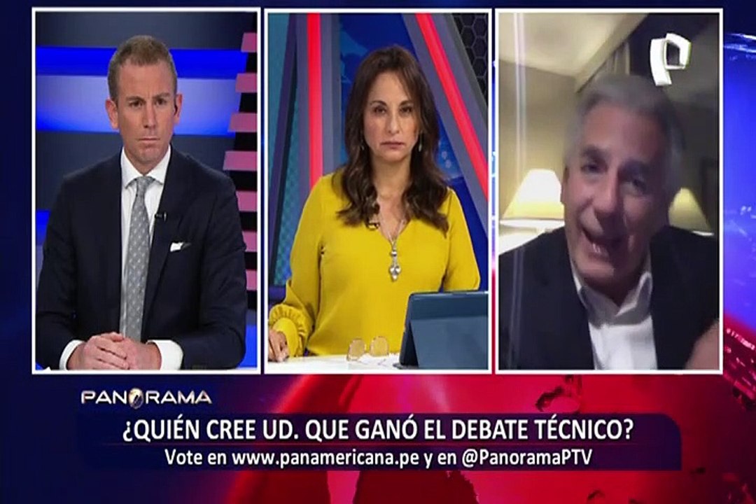 Álvaro Vargas Llosa: "La población ha visto un equipo preparado, y otro improvisado"