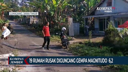 Télécharger la video: 19 Rumah di Lumajang Rusak Diguncang Gempa Magnitudo 6,2