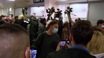Llega a Vilna el avión forzado a aterrizar en Bielorrusia