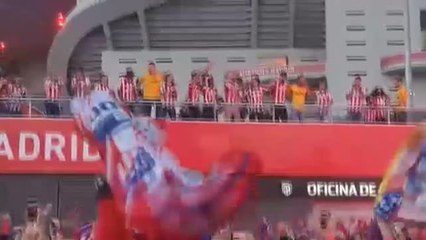Las aglomeraciones empañan la victoria del Atleti