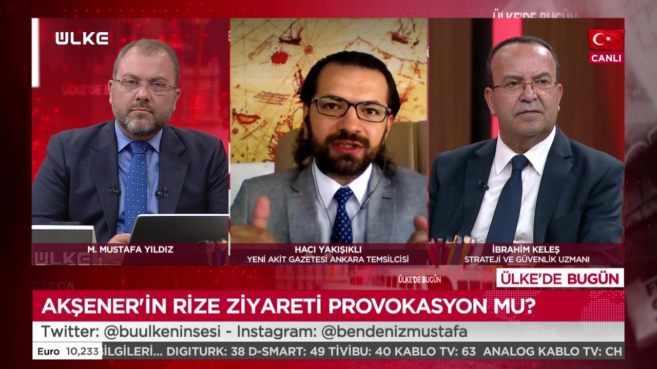 Ülke'de Bugün -  Hacı Yakışıklı | İbrahim Keleş | İslam Memiş |  24 Mayıs 2021