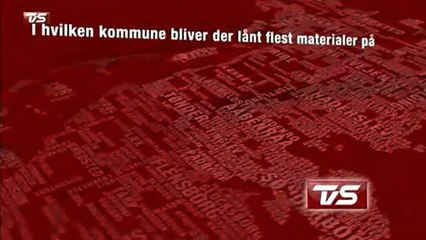 下载视频: I hvilken kommune bliver der lånt flest materialer på biblioteket? | Vejle |  Horsens | Esbjerg | 2012 | TV SYD - TV2 Danmark