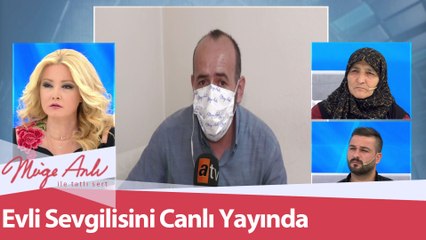 Kayıp kadının birliktelik yaşadığı evli sevgilisi canlı yayında... - @Müge Anlı ile Tatlı Sert  21 Mayıs 2021