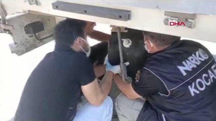 SU TANKININ İÇİNDEN UYUŞTURUCU ÇIKTI