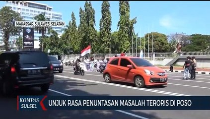 Unjuk Rasa Penuntasan Masalah Teroris Di Poso