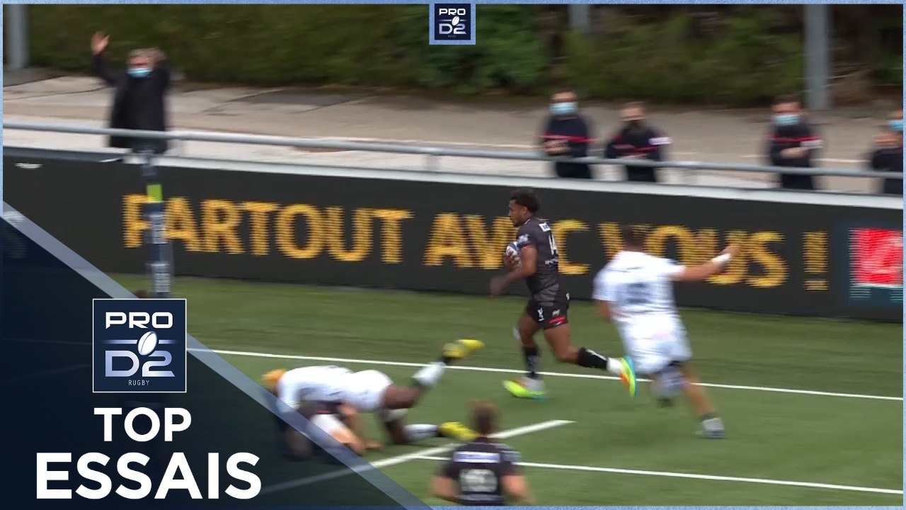 TOP Essais des barrages – PRO D2 – Saison 2020-2021