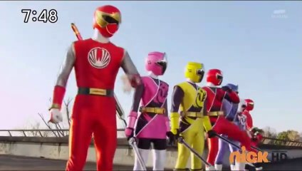 Power Rangers  Ninja Steel - Triple Ninja Rangers team up