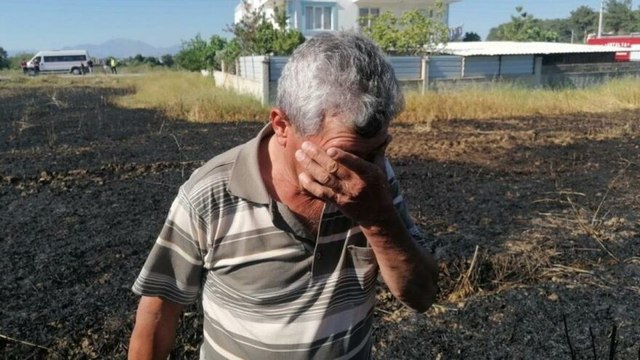 Gördüğü manzara karşısında gözyaşı döktü