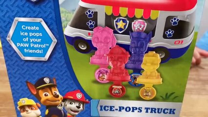 Kids Makes Ice Pops With Paw Patroller Truck Toys Tbtfuntv