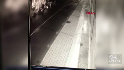 Restoranın servis motosikletini böyle çaldılar