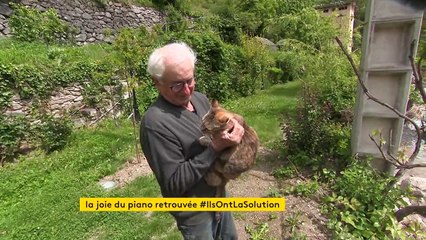 Privé de son précieux piano depuis la tempête Alex, Samuel reçoit, en cadeau, un nouvel instrument