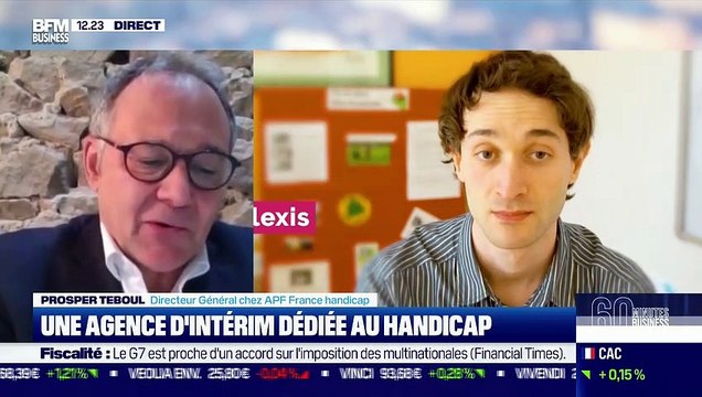 Prosper Teboul (AFF France Handicap): Une agence d'intérim dédiée au handicap - 24/05