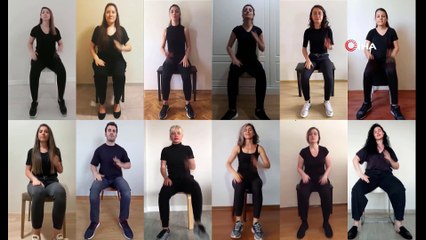 Öğretmenlerden beden diliyle 'Kalenin Bedenleri' türküsü