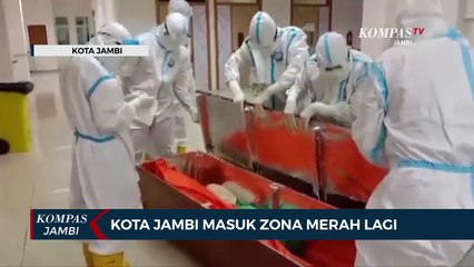 Kota Jambi Masuk Zona Merah Lagi