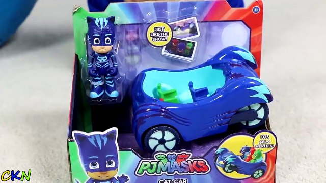 Pj Masks Super Giant Toys Surprise Egg Opening Fun With Catboy Gekko Ckn Toys
