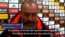 Nuno proud of bond built with Wolves fans as he departs