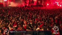 Football : grande fête dans les rues de Lille pour fêter le sacre du club