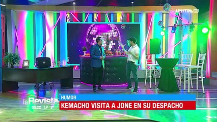 Humor: Kemacho visitó a Jone en su despacho