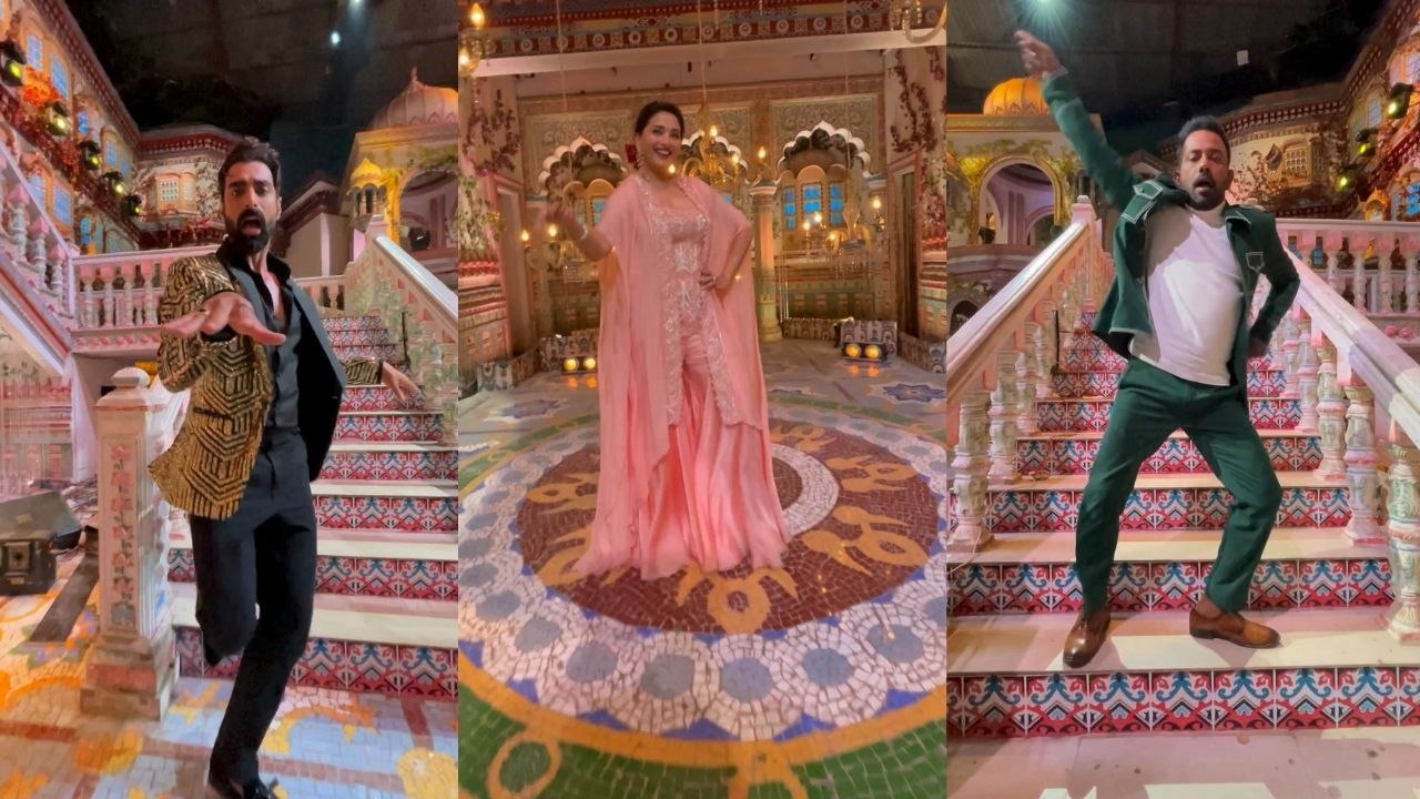 Dance Deewane ; Madhuri Dixit, Dharmesh & Tushar dance BTS goes Viral | FilmiBeat