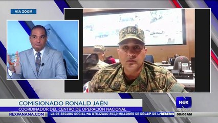 Descargar video: Entrevista al Comisionado Ronald Jaén, coordinador del centro de operación nacional - Nex Noticias