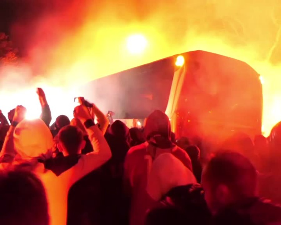Fireworks, flares and fanfare as Lille celebrate title triumph