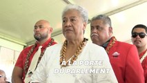 Empêchée d'entrer au Parlement, la Première ministre des Samoa 