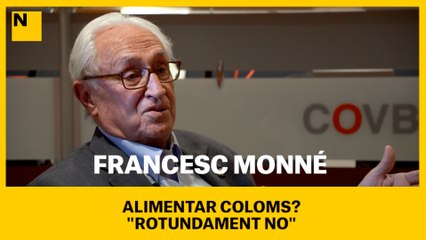 ENTREVISTA A FRANCESC MONNÉ | Alimentar coloms?:  "Rotundament no"