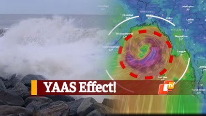 Download Video: Cyclone Yaas Impact: Rainfall, Winds Pick Up In Several Coastal Odisha Districts