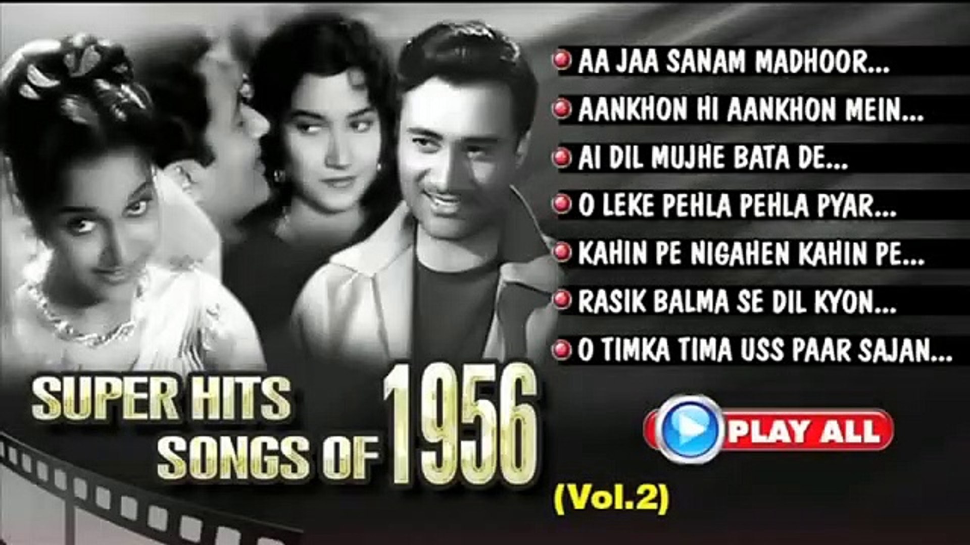 ⁣Super Hit Old Classic Hindi Songs of 1956