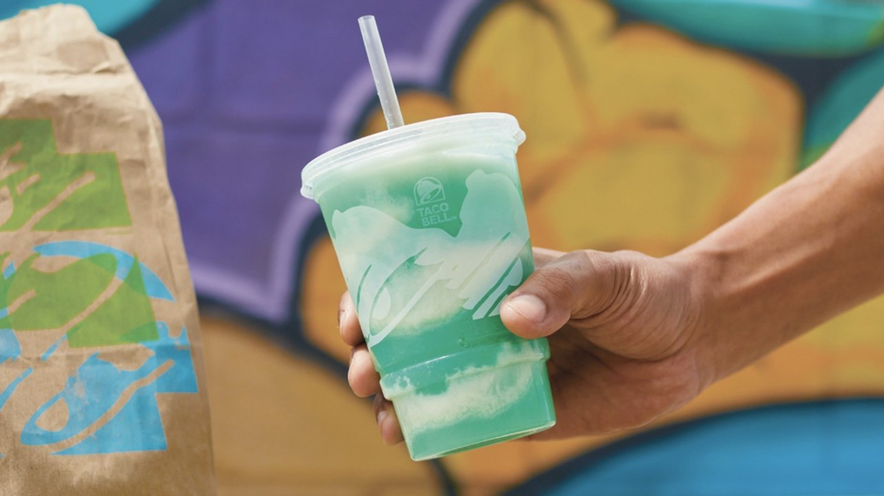 Taco Bell's New Mountain Dew Baja Blast Colada Freeze Is Everything We Want from a Summer