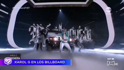 Así fue la presentación de Karol G en los Billboard Music Awards