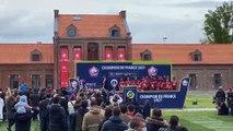 LILLE - Fransa 1. Futbol Ligi'nde Lille şampiyonluk kupasını aldı