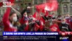 "Qui ne saute pas n'est pas un Lillois !": Les supporters du LOSC se chauffent la voix pour accueillir les nouveaux champions de France