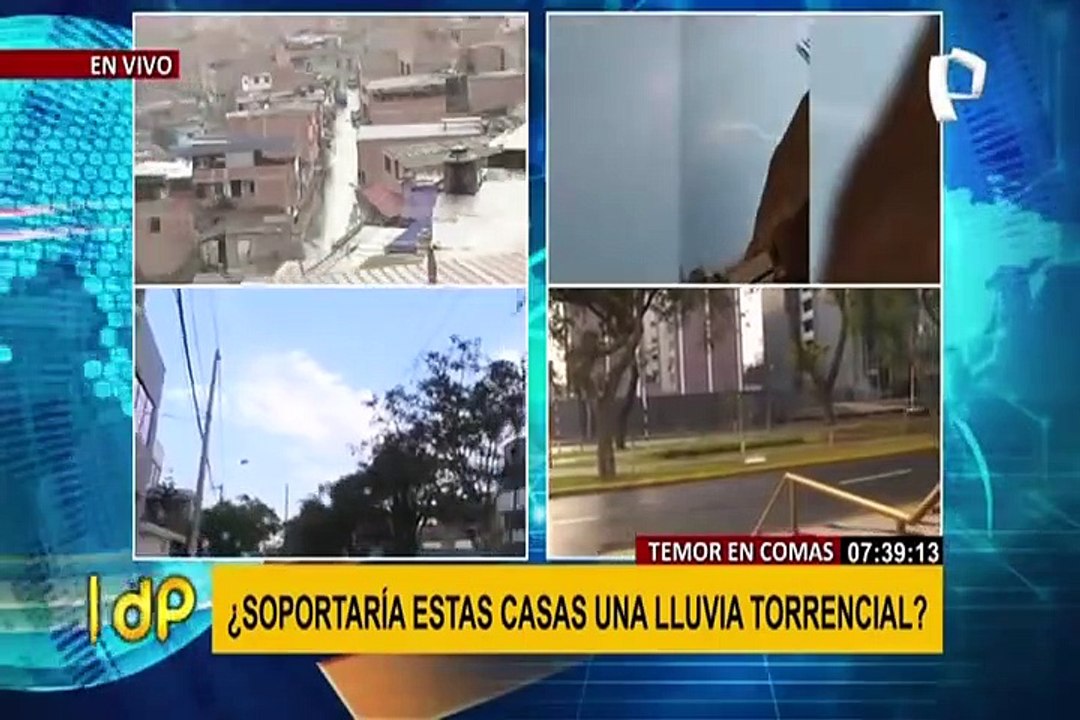 Comas: vecinos son sorprendidos por tormenta de arena