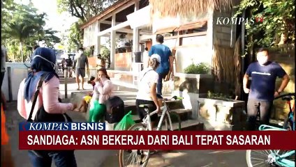 Sandiaga: ASN Bekerja dari Bali Tepat Sasaran