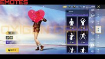 BEST OUTFITS AND EMOTES BATTLE GROUNDS MOBILE INDIA GFP GAME FOR PEACE (PUBG MOBILE CHINESE)