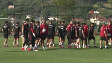 Ümit Milliler, Ukrayna maçı hazırlıklarını sürdürdü