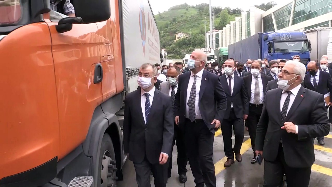 ARTVİN - Ticaret Bakan Yardımcısı Turagay, Sarp Sınır Kapısı'nda incelemelerde bulundu